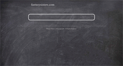 Desktop Screenshot of fantasysisters.com